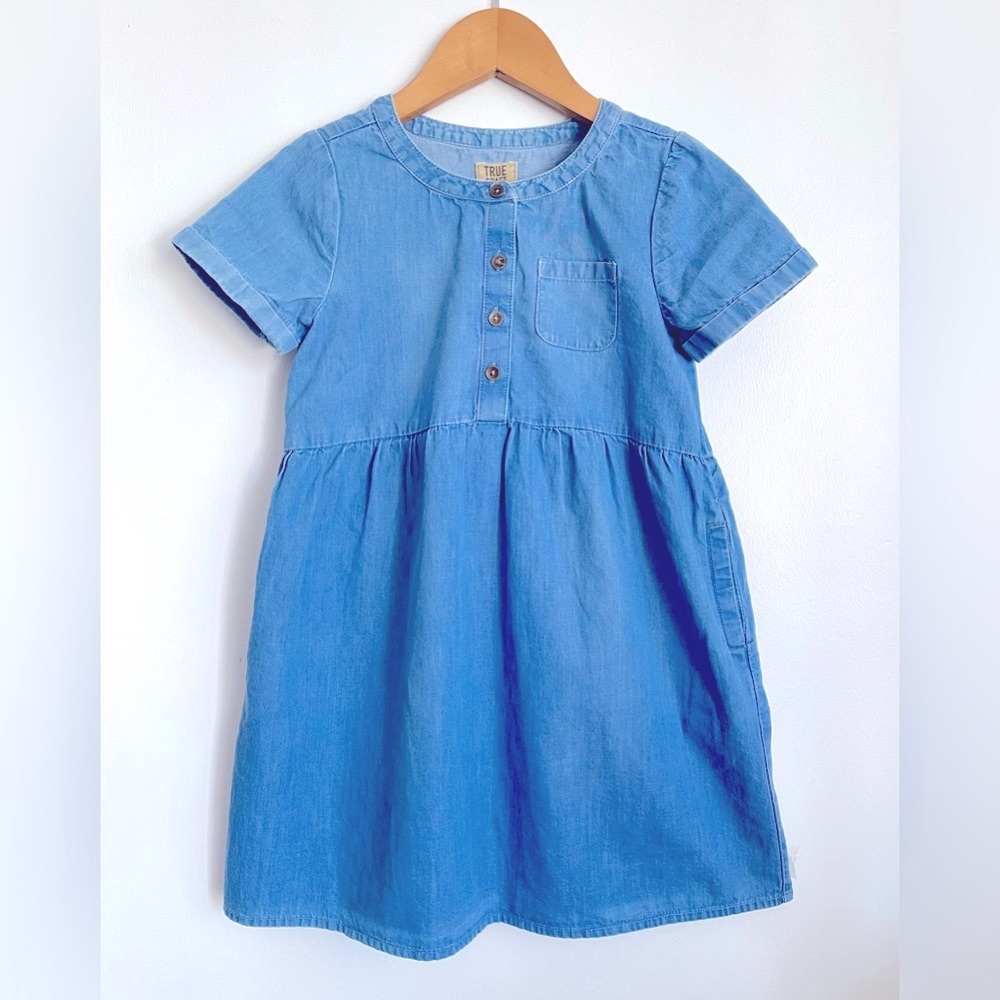 Size 5 True Craft Chambray Denim Dress